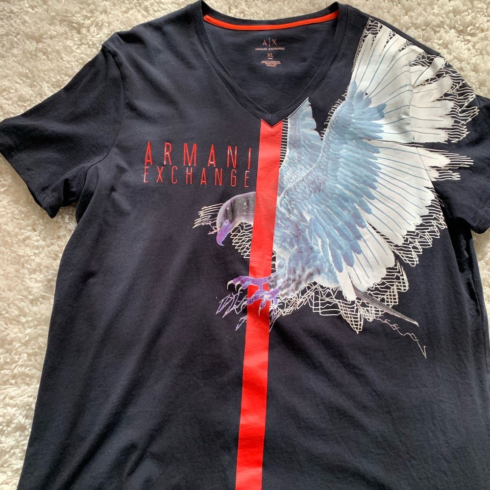 Armani Exchange men’s vneck tee